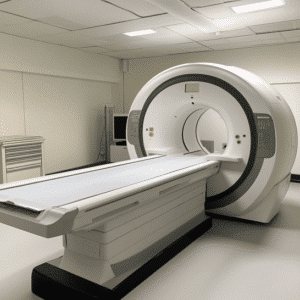 A CT scan machine