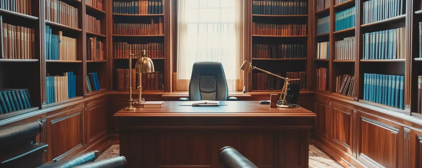 An office of a lawyer